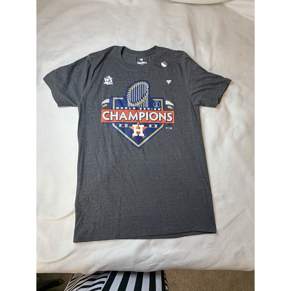 Fanatics T-Shirt Men M Houston Astros 2022 World Series Champions MLB Baseball